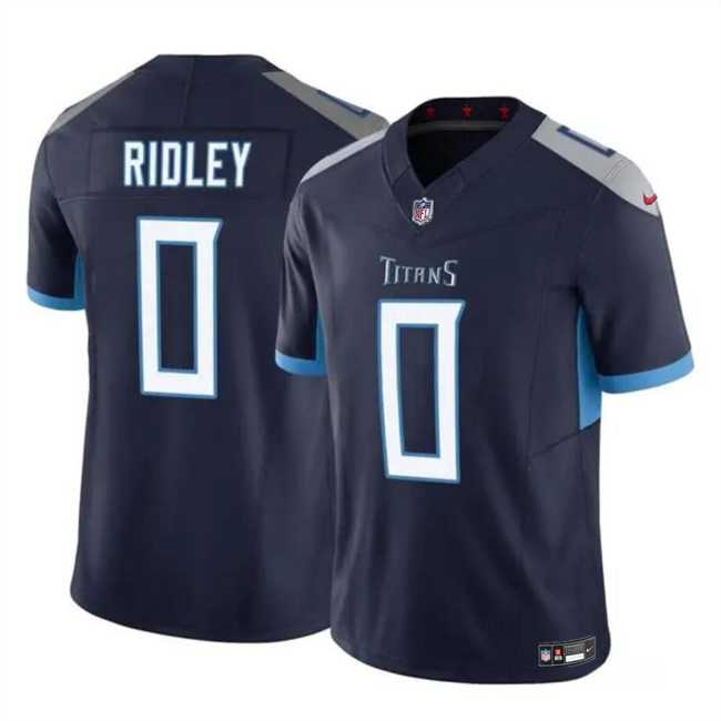 Men & Women & Youth Tennessee Titans #0 Calvin Ridley Navy 2023 F.U.S.E. Vapor Limited Football Stitched Jersey->->NFL Jersey